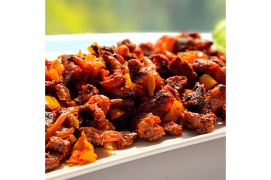 Peppered Gizzard and Plantain (Gizdodo)