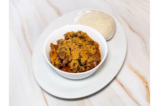 Egusi Soup with Swallow