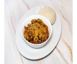 Egusi Soup with Swallow